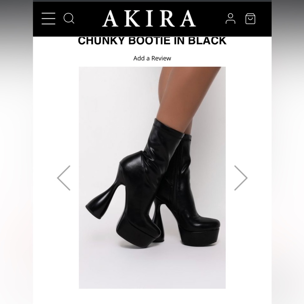 Azalea Wang Chunky Bootie